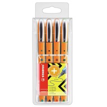 STABILO Worker Rollerball - Assorted Colours, Pack of 4 - $25.99