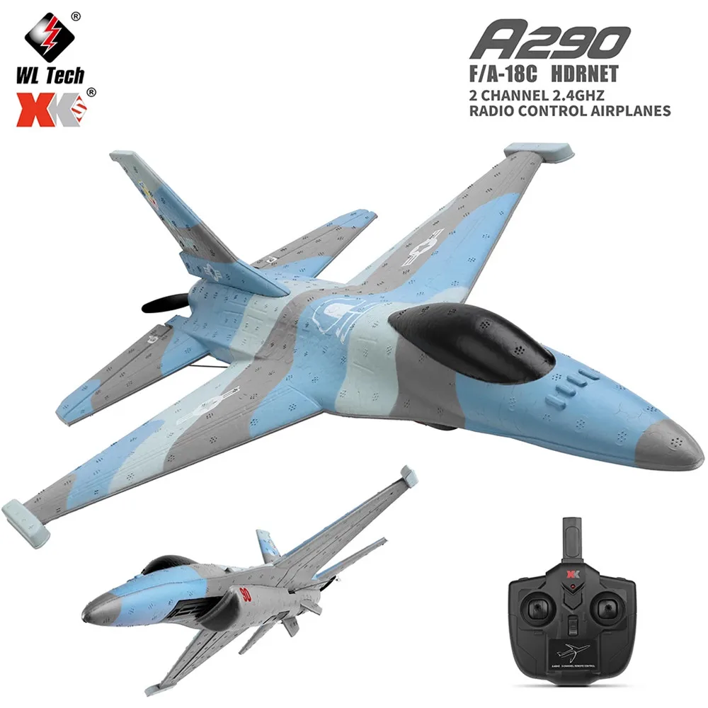 Wltoys XK A290 F16 3CH RC Airplane 2.4G Remote Control Fixed Wing Drone ... - £65.49 GBP+