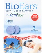 BioEars Soft Silicone Earplugs with ACTIValoe. Premium silicone. Protect... - €10,21 EUR