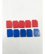 Electronic Guess Who Extra Game Replacement parts red blue doors Shutter... - $6.89 CAD