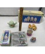 Lot of 7 Pieces Spring/Easter Figures and Rabbit Decor - €9,75 EUR