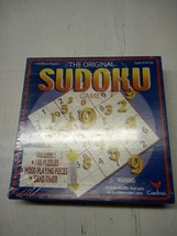 The Original Sudoku wooden Board Game from Cardinal 2005 Sealed Box - $13.96