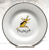 Reindeer by POTTERY BARN  Prancer Salad Plate 8 1/2 Inches Never used - £19.39 GBP