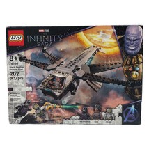Lego Marvel Infinity Saga Black Panther Dragon Flyer 202 pcs 76186 Box Wear New - £23.34 GBP