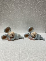 Rosebud Sleeping Mouse Mice 1940s Evan K Shaw American Pottery Leon Schl... - $1,505.15 MXN