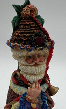 Figurine Crinkle  Possible Dreams Hourglass Santa #659008 5.5&quot; 1995 Retired - £9.69 GBP