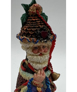 Figurine Crinkle  Possible Dreams Hourglass Santa #659008 5.5&quot; 1995 Retired - £9.74 GBP