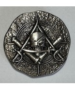 Piece of Eight Pirate Challenge coin Freemason Masonic, 1.75&quot;, Antique s... - $460.41 MXN