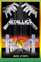 Metallica Master Of Puppets Vinyl pencil Drawing Limited Edition 16x20 P... - $420.75