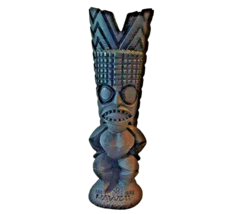 Vintage Coco Joes Tiki God Statue Black Lava from Hawaii Figurine - £28.39 GBP