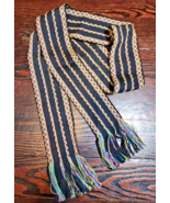 VTG Handwoven Cotton Sash Tie Belt Boho Hippie Chic 58” Long 3” Wide Dea... - £38.98 GBP