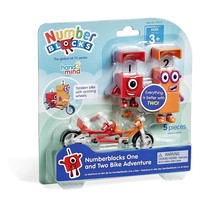 Numberblocks One And Two Bike Adventure, Toy Bicycle Figures, Toy Vehicle Playse - £11.76 GBP