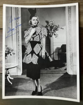 Irene Dunne Signed 8X10 Glossy Photo The Awful Truth 1937 Movie Actress No COA - £59.94 GBP