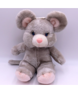House Of Lloyd Mama Mouse 12&quot; Plush 1989 Vintage Gray Mouse Blue Eyes Ey... - $17.51 CAD