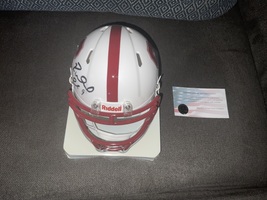 Richard Sherman Signed (Stanford Cardinal) Mini Football Speed Helmet With Certi - £74.78 GBP