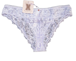 Savage x Fenty Lilac Stretch Lace Cheeky Panties Size Large - $14.99