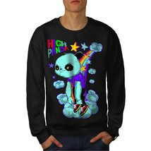 High Evil Panda China Jumper Rainbow Men Sweatshirt - £14.93 GBP