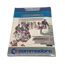 VTG 1984 GENERAL LEDGER FOR COMMODORE 64 DISK ACCOUNTING SOFTWARE SEALED... - $28.71