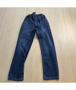 Wonder Nation  Blue Jeans Skinny Style Size 12 Husky Elastic Waist Zip Up - $10.77 CAD