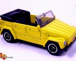  RARE KEY CHAIN YELLOW VW THING TYPE 181/182 TREKKER KURIERWAGEN GREAT G... - £35.33 GBP