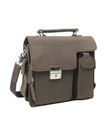 Vagarant Traveler 10 in. Cowhide Leather Satchel Shoulder Bag L71.Distress - $139.00