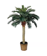 4 Ft. Artificial Sago Palm Silk Tree - $1,979.54 MXN