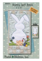 Patch Abilities Monthly Mini Series Bunny Got Back Pattern MM804 - $12.95