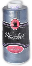 Maxi Lock All Purpose Thread Miniature Blue 3000 YD Cone  MLT-037 - £4.91 GBP
