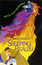 1959 Walt Disneys Sleeping Beauty Movie Poster 11X17 Princess Aurora Phillip  - £9.75 GBP