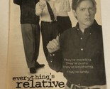 Everything’s Relative Tv Guide Print Ad Jeffrey Tambor Jill Clayburgh TPA12 - $5.93