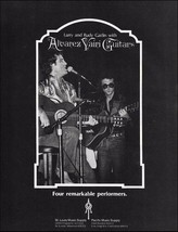 Larry &amp; Rudy Gatlin Brothers 1983 Alvarez Yairi Acoustic Guitar ad advertisement - £3.31 GBP