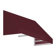 Awntech EN1030-US-5B 5.38 ft. New Yorker Window &amp; Entry Awning, Burgundy - 1 - £442.07 GBP