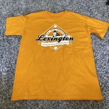 2018 lexington Dixie Youth baseball t shirt size large Short Sleeve Cotton - $12.11