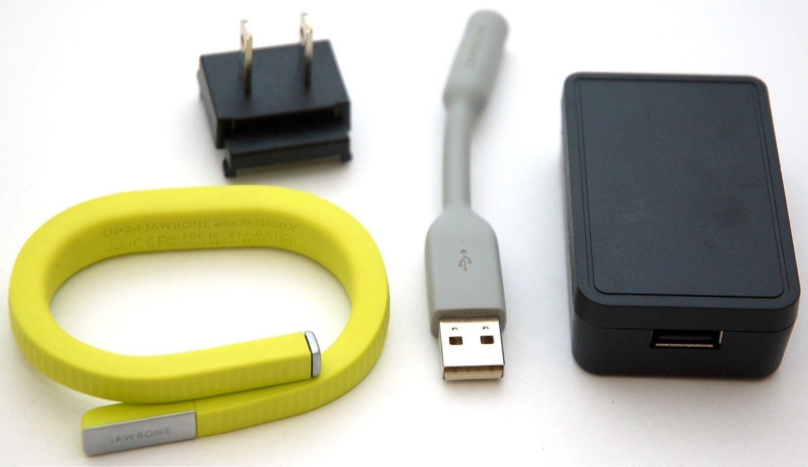 Primary image for Jawbone UP24 SMALL Wristband YELLOW GREEN MotionX iPhone Fitness Tracker Run