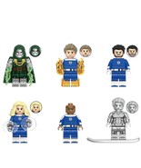 6pcs Marvel Superhero Human Torch Mister Fantastic Invisible Woman Minif... - $17.99