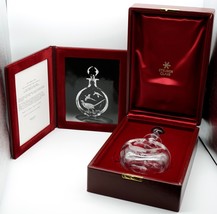 RARE Steuben Glass Engraved Wild Pheasant Flask / Decanter in Box LE 24/100 COA - £5,578.99 GBP