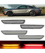 Clear Front &amp; Rear Side LED Marker Light Lens Pair For 2010 - 2014 Ford ... - $49.95