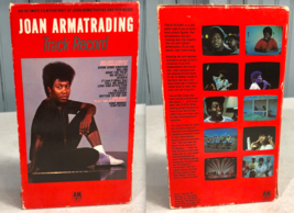 Joan Armatrading Rare VHS USA NTSC Track Record Concert Footage Tape VTG 1986 - £21.21 GBP