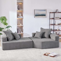 Luxury Oversized Sectional Sofa Set (2 PC) - $726.99