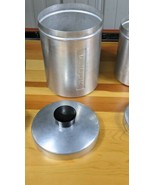 Everbrite Mid-Century Modern Made In Italy Aluminum Nesting Canister Set - $61.67 CAD