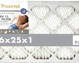 Proairtek AF16251M11SWH Model MERV11 16x25x1 Air Filters (Pack of 4) - $25.99