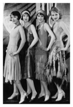 Sexy Flapper Girls Vintage 1920s 4X6 Photo - £6.26 GBP