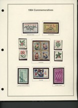 1964 United States Commemorative Stamp Set - £8.06 GBP