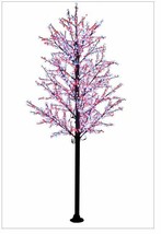 14FT Red White Cherry Blossom LED Indoor Outdoor Lighted Tree Commercial Quality - £2,740.47 GBP