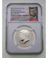 2018-S 50C Kennedy Half Dollar Graded by NGC PF70 Reverse Proof - $135.38 CAD