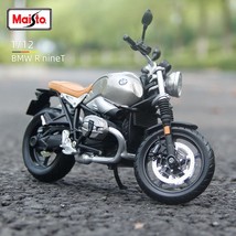 Maisto 1:12 BMW R nineT Scermber Motorcycle Model Static Die Cast s Collectible  - £18.41 GBP