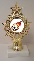 Soccer Trophy 7" Tall As Low As $3.99 Each Free Shipping T04N10 - £6.38 GBP+