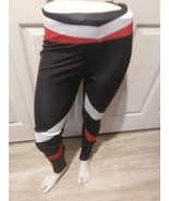 La Belle Boutique Yoga Pants Black Red Small - $190.06 MXN