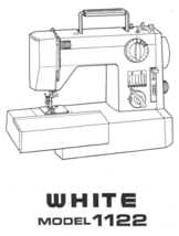White 1122 manual instruction sewing machine Enlarged Hard Copy - $12.99