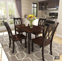 Five peace wooden dining Set  - $836.79 CAD